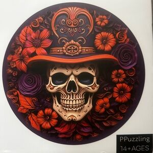 Colorful Skull Puzzle